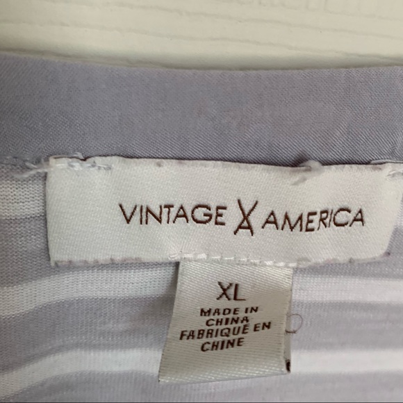 Vintage America Peasant Shirt - Picture 2 of 3